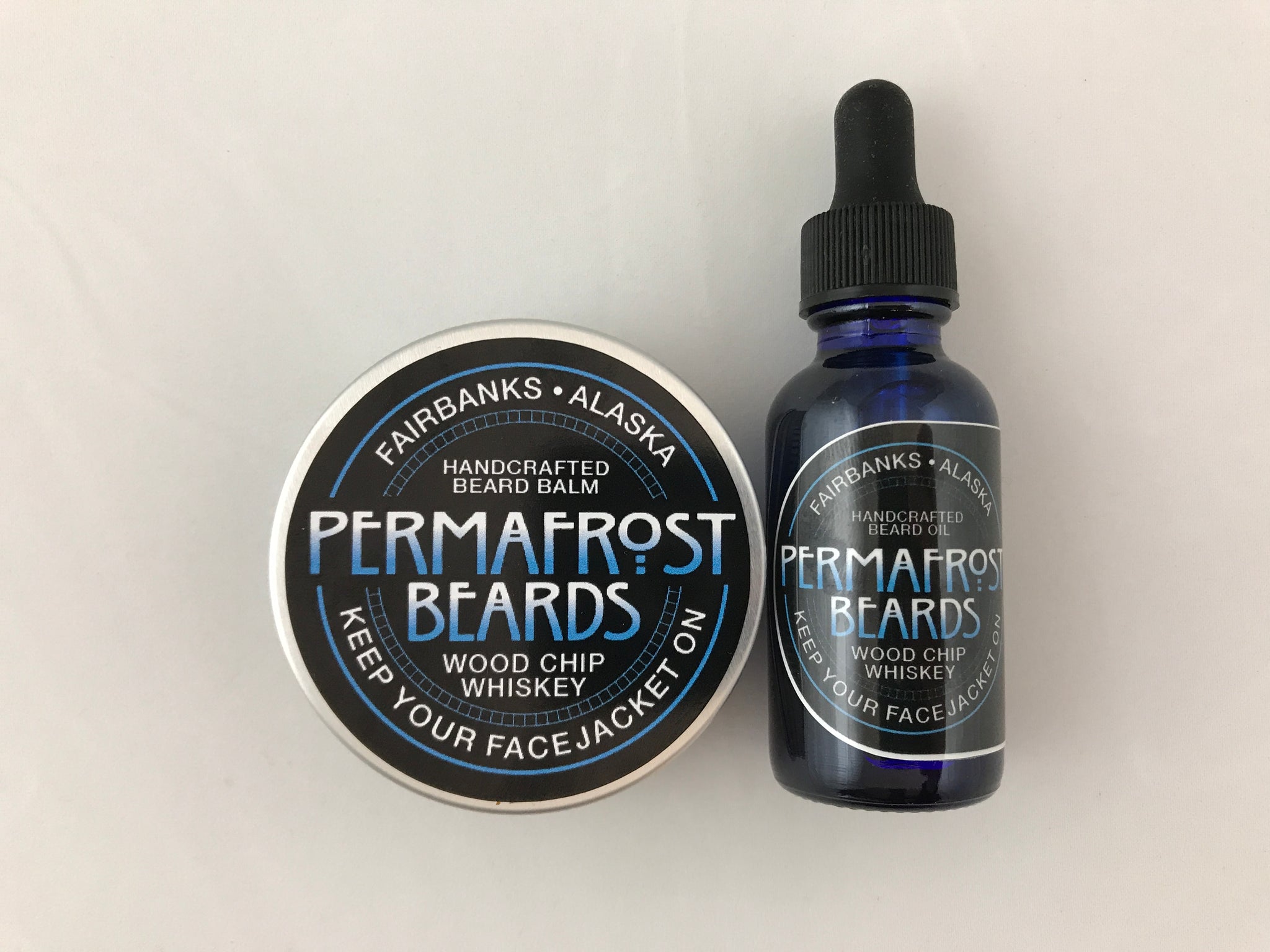 Beard Balm and Oil Matching Set Permafrost Beards