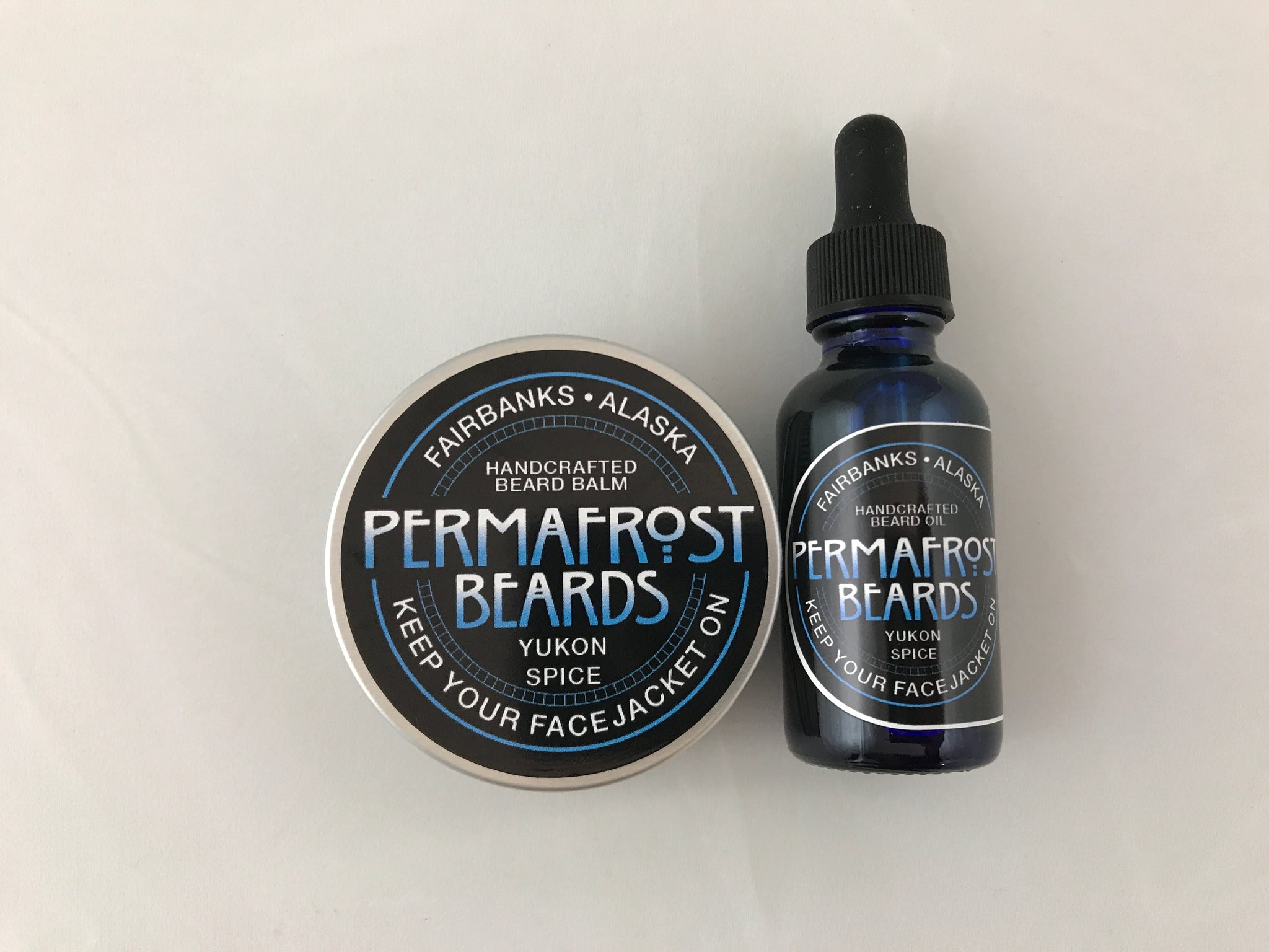 Beard Balm and Oil Matching Set Permafrost Beards