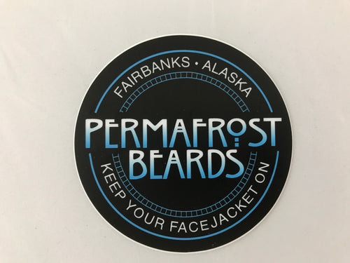 Permafrost Beards Sticker